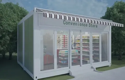 Negozio di contenitori