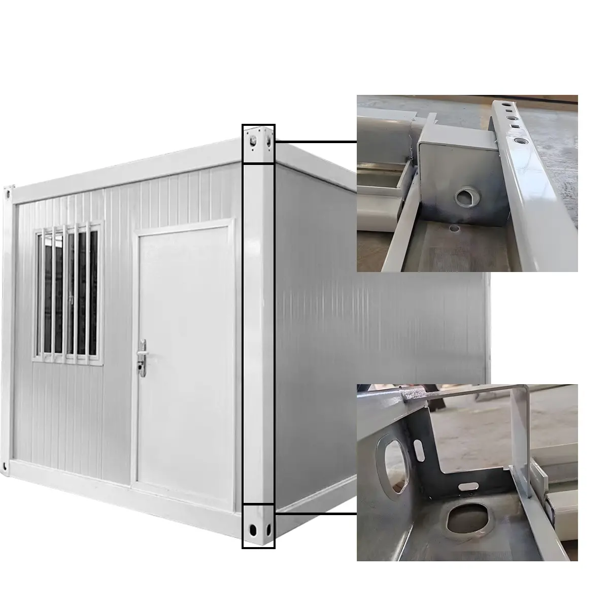 Casa contenitore flat pack