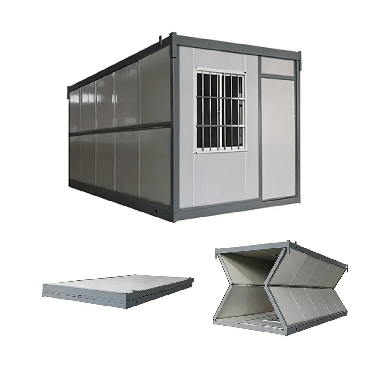 Casa container pieghevole di tipo X
