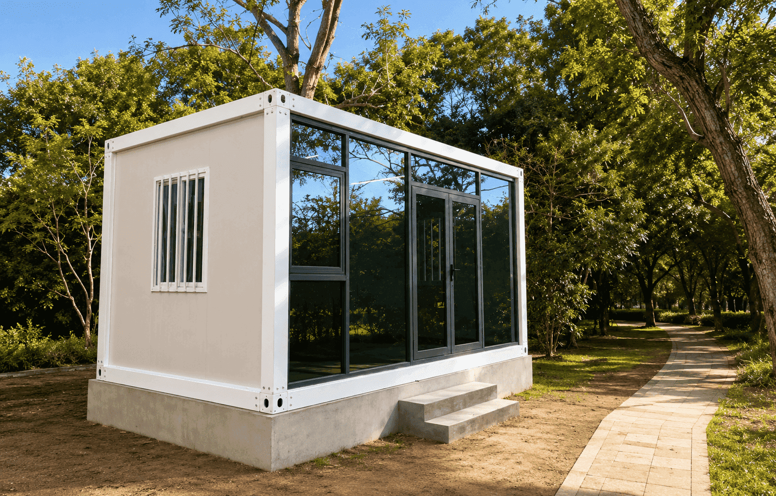 Casa container staccabile per le sfide relative ai costi di costruzione del Brasile