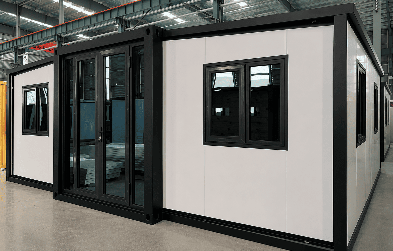 Casa container espandibile da 20 piedi Casa Box | Casa modulare a installazione rapida