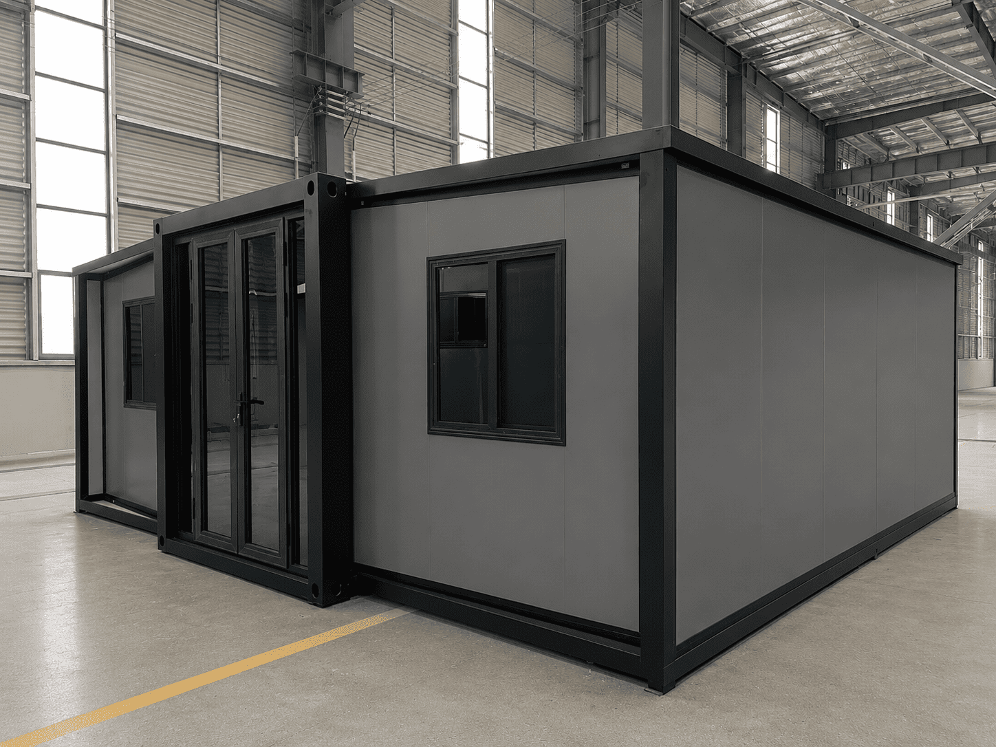 Casa container espandibile da 20 piedi Casa Box | Ufficio del sito industriale