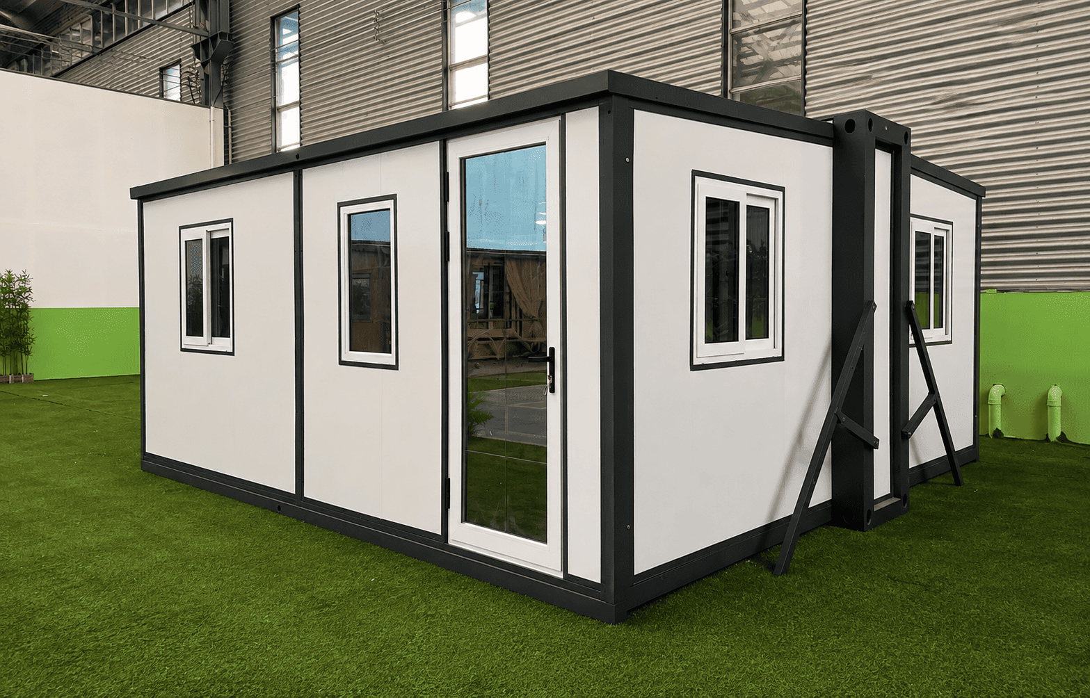 Casa Box 20ft F700 Casa container espandibile | Ufficio del sito portatile