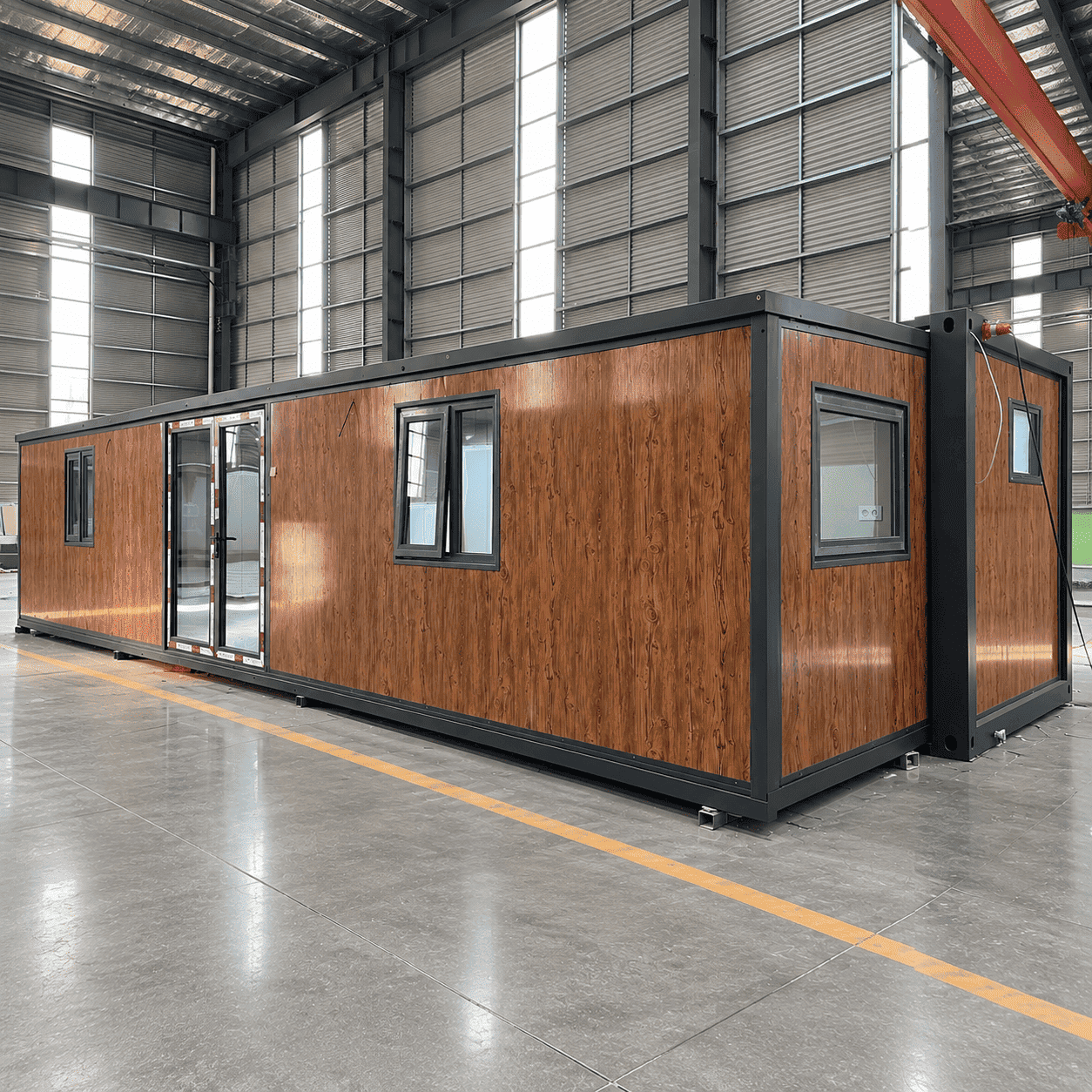 Casa Box contenitore espandibile da 40 piedi | Cabina di lusso con 3 camere da letto